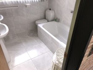 Oude badkamer